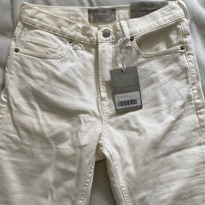 Everlane size 27 white jeans